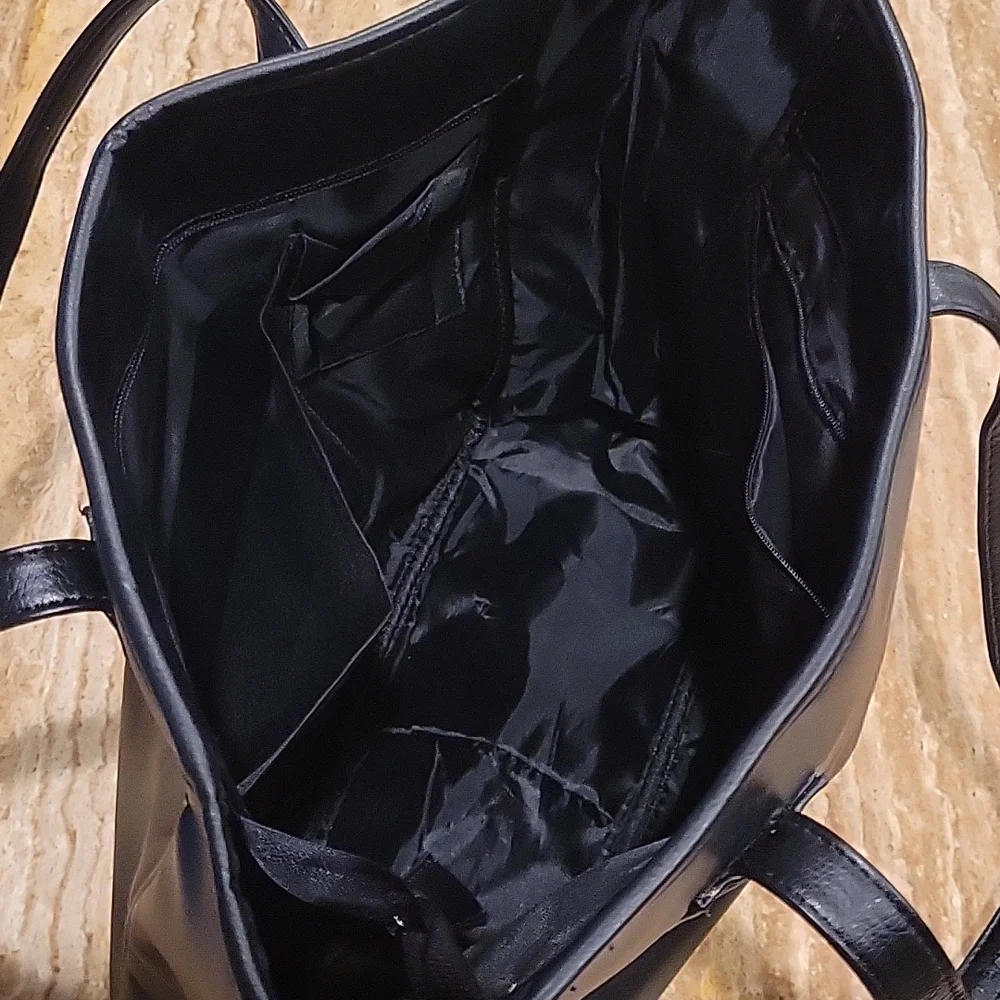 Black laptop/overnight bag